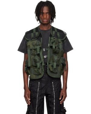 Who Decides War Milly Cargo Vest - Black