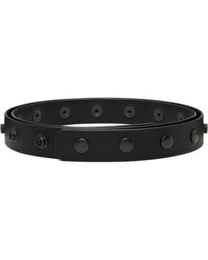 Rick Owens Concordians Snap Belt - Black