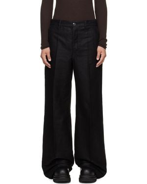 Rick Owens Tower Work Pants - Black
