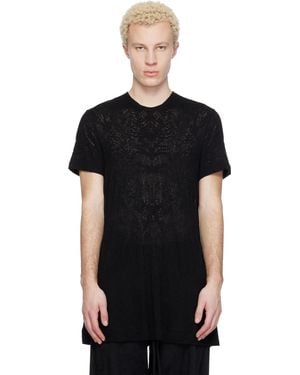 Julius Flare T-Shirt - Black