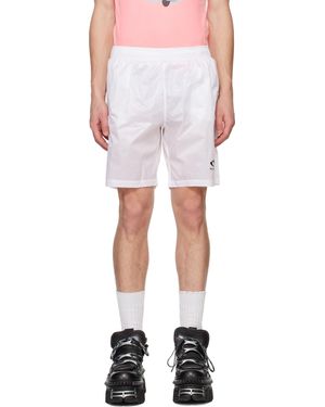 Vetements Oval Logo Swim Shorts - White