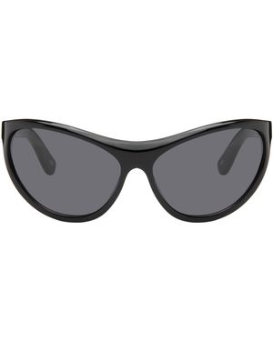 THISTLES Lunettes De Soleil Lex Noires - Gris