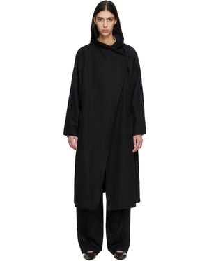 LE17SEPTEMBRE Sculptured Coat - Black