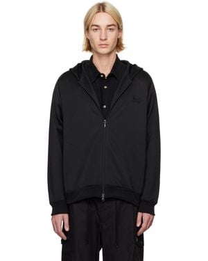 Needles Zipped Hoodie - Black