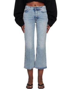 TOTEME Kick Flare Jeans - Blue