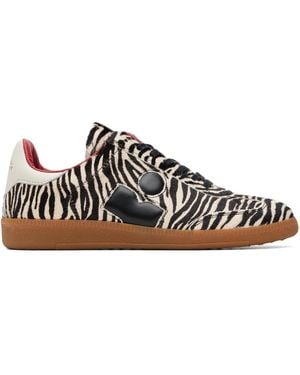 Isabel Marant Baskets Bryce Blanc Et Noir