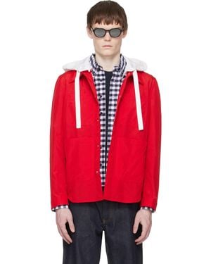 Thom Browne Utility Patch Pocket Jacket - Red