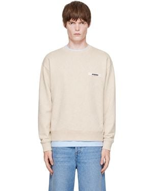 Jacquemus 'The Gros Grain' Sweatshirt - Natural