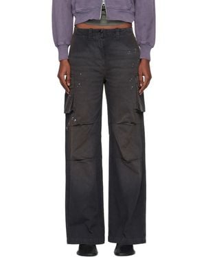 Our Legacy Peak Cargo Trousers - Black