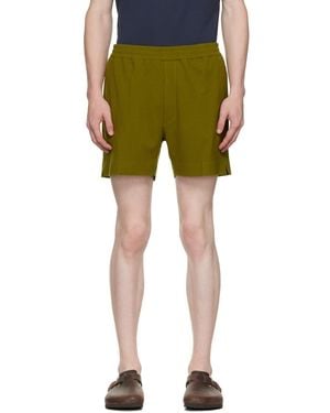 Second/Layer Green Madero Boxer Shorts