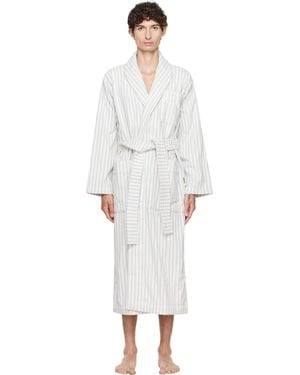 Tekla Terry Classic Bathrobe - White