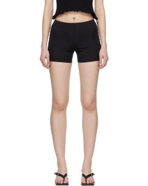 Vetements Push-Up Yoga Shorts - Blue