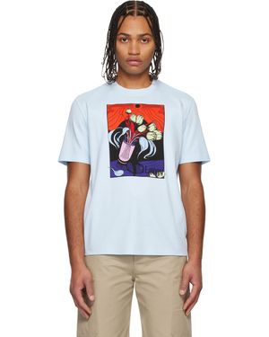 Lanvin Vase Print T-Shirt - Blue
