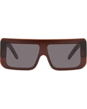 Rick Owens Tower Documenta Sunglasses - Grey