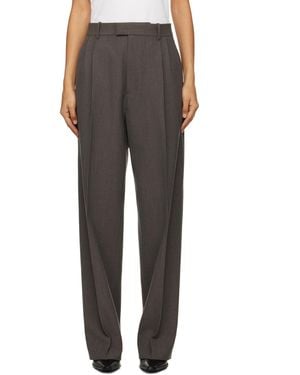 Bottega Veneta Light Wool Trousers - Black
