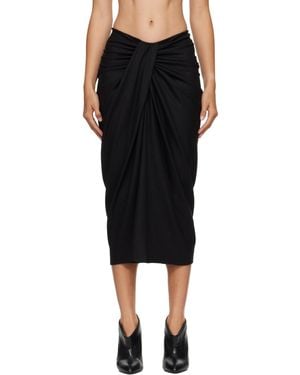 Isabel Marant Jeldia Midi Skirt - Black