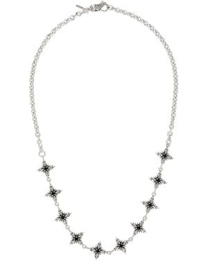 Emanuele Bicocchi Stella Ventis Crystal Necklace - White