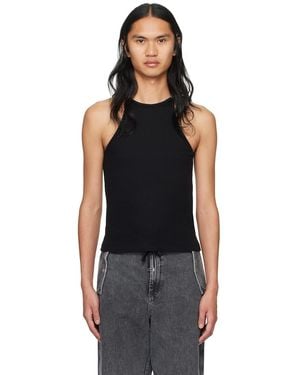 Dion Lee Débardeur Noir À Chaine À Billes