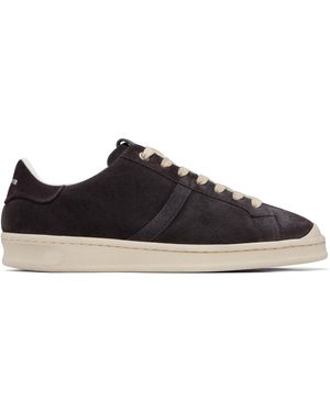 Jil Sander Calfskin Trainers - Black
