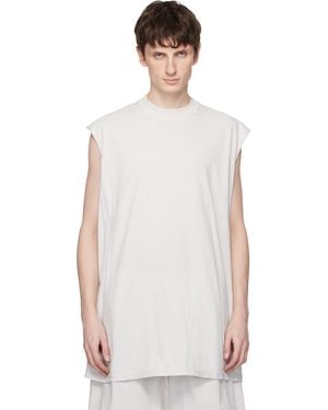 Rick Owens Off- Temple Tarp T-Shirt - Multicolour