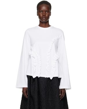 Cecilie Bahnsen Alva T-Shirt - White