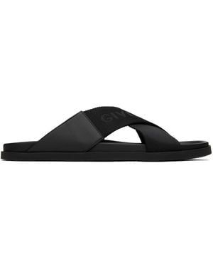Givenchy G Plage Flat Sandals in Black for Men Lyst Canada