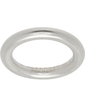 Jil Sander Band Ring - White