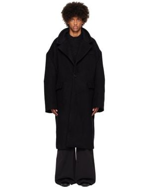 Entire studios Basilica Coat - Black