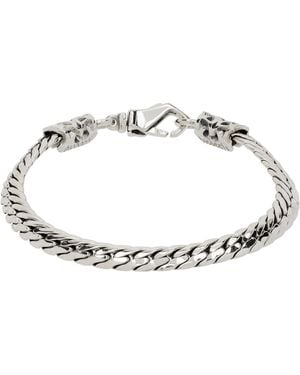 Emanuele Bicocchi Herringbone Bracelet - Black