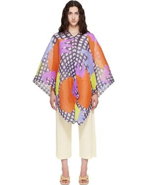 Pleats Please Issey Miyake Madame-t Scarf - Multicolour