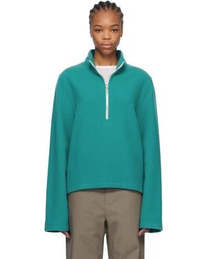 Rier Fleece Sweater - Blue