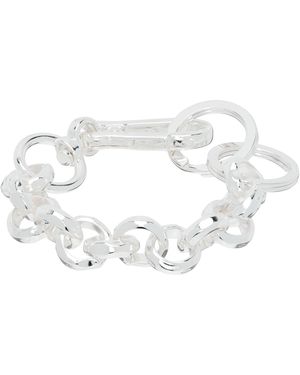 【MARTINE ALI】シルバー Rolo Hardware ブレスレット Martine Ali Rolo Hardware Bracelet | Stand Up Comedy