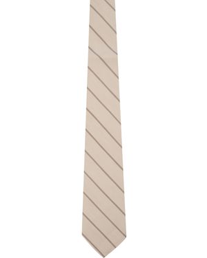 colbo Striped Tie - Black