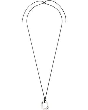NUMBERING #5749 Necklace - Black