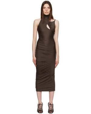 SELASI Browns Focus Edition Ricky Midi Dress - Black
