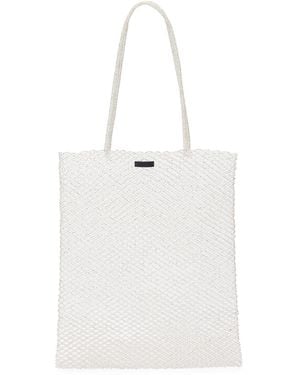 Cordera Handmade Beaded Tote - Black