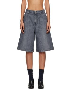 mfpen Rivet Denim Shorts - Black