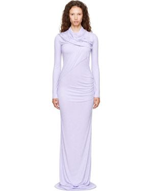 Entire studios Encase Maxi Dress - Purple