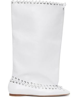 ALL-IN Level Flat Boots - White
