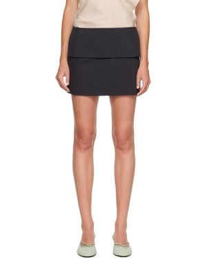 Belle Anna Helia Miniskirt - Blue