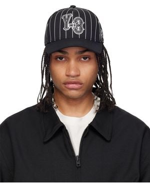 Y-3 Pinstripe Cap - Black