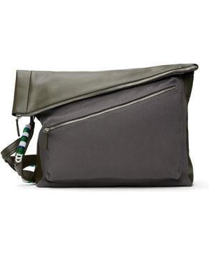 Kiko Kostadinov Khaki Jarocka Shoulder Bag - Black