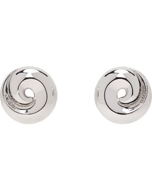 NUMBERING #5202 Small Earrings - Black