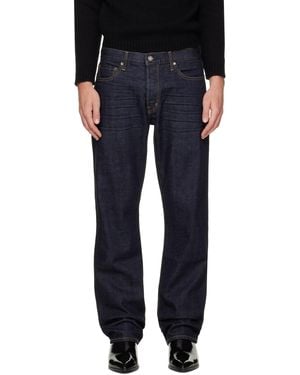 Tom Ford Selvedge 50's Straight Fit Jeans - Black