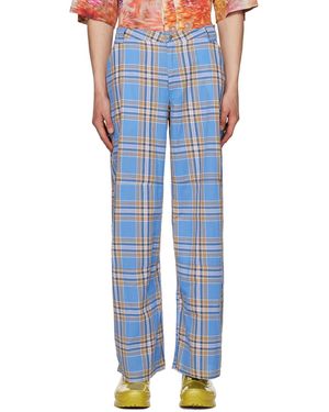メンズ Collina Strada ブラウン Lawn トラウザーズ | Lyst