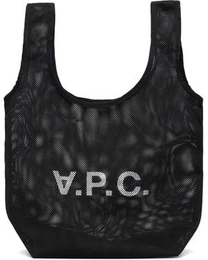 A.P.C. Rebound Shopping Tote - Black