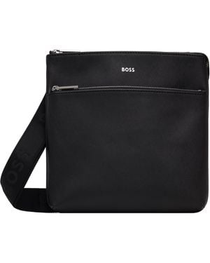 BOSS ボス★ブラック ペブルグレイン レザー バッグ 三越伊勢丹 | THOM BROWNE/トムブラウン_men 通販 | ペブル