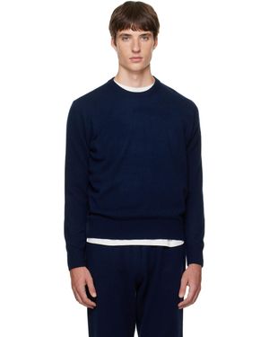Entire studios Knit Cashmere Crewneck Jumper - Blue