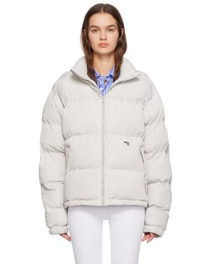 HOMMEGIRLS Quilted Down Jacket - White