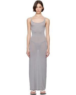 CDLP Lightweight Tank Maxi Dress - Black